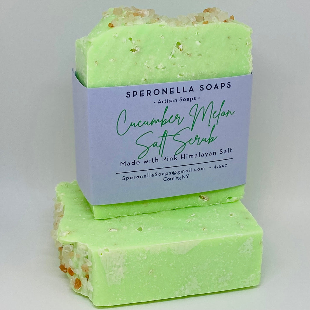 Cucumber Melon Salt Soap