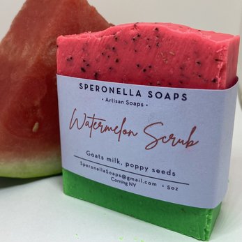 Watermelon Scrub Soap